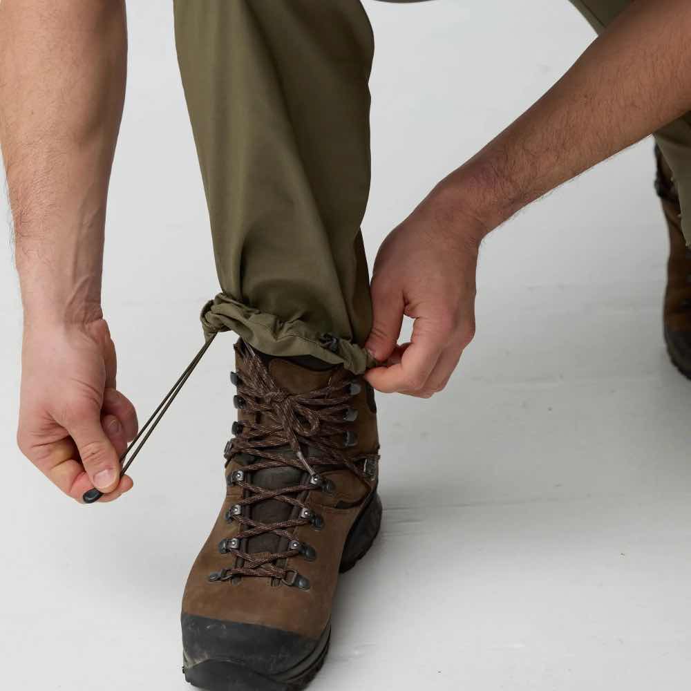 Fjällräven Ulkoiluhousut Abisko Hybrid Trail Trousers Men's Treeline Outdoors