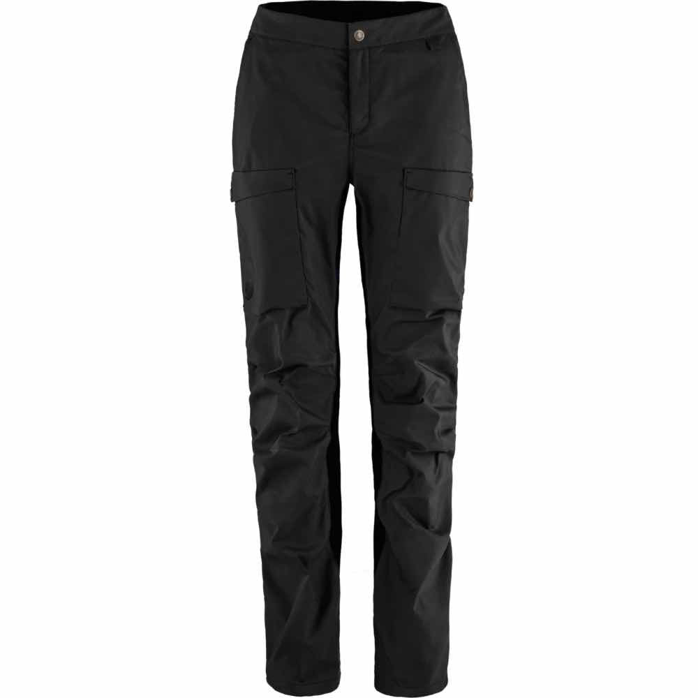 Fjällräven Ulkoiluhousut Abisko Hybrid Trail Trousers Women's Treeline Outdoors