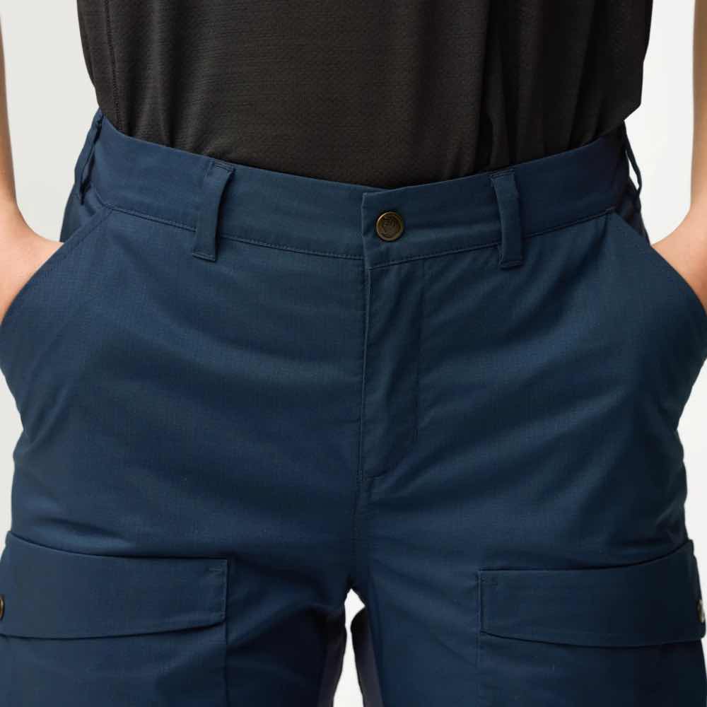 Fjällräven Ulkoiluhousut Abisko Hybrid Trail Trousers Women's Treeline Outdoors