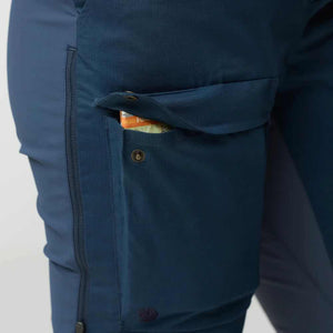 Fjällräven Ulkoiluhousut Abisko Hybrid Trail Trousers Women's Treeline Outdoors