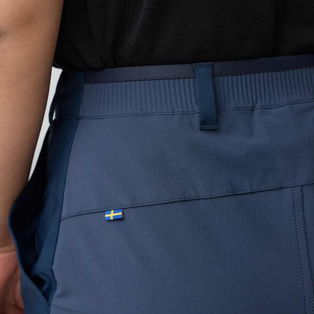 Fjällräven Ulkoiluhousut Abisko Hybrid Trail Trousers Women's Treeline Outdoors