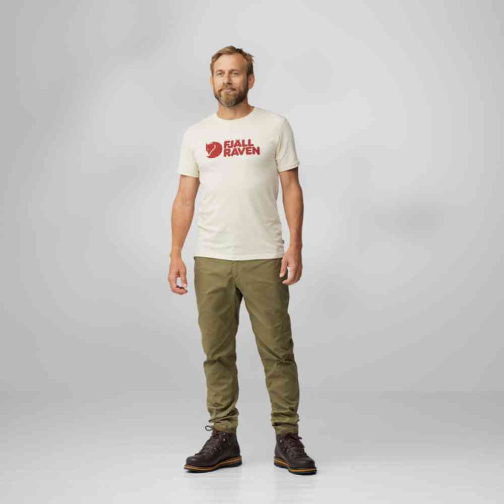 Fjällräven T-paidat Logo T-shirt M Treeline Outdoors