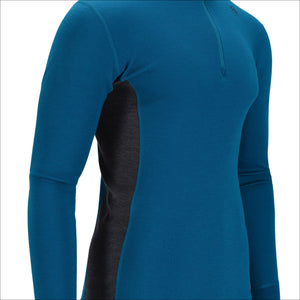 WarmWool Polo w/Zip Men's