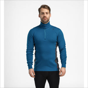 WarmWool Polo w/Zip Men's