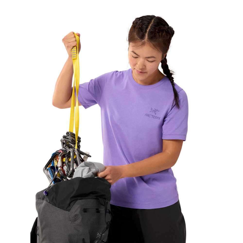 Kragg SL Cotton Emblem Crew SS Women's