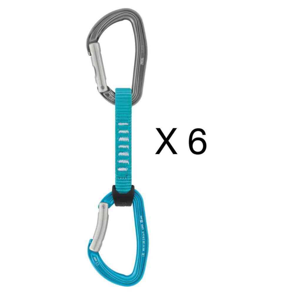 Petzl Jatkot Djinn Axess 6-Pack 11 cm jatkosetti Treeline Outdoors