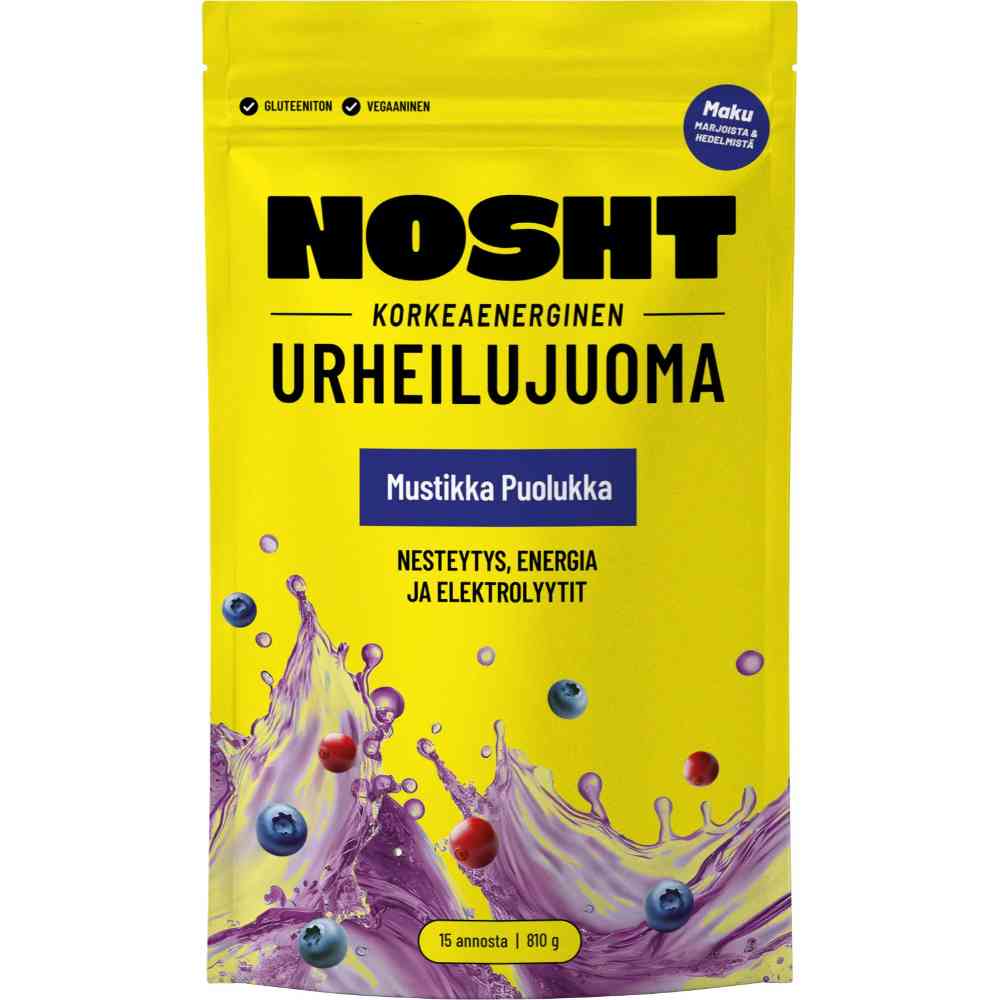 Nosht Urheiluravinteet Korkeaenerginen urheilujuoma Treeline Outdoors