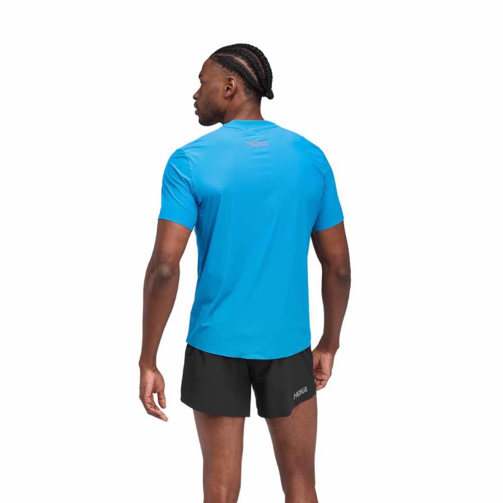 Hoka T-paidat Airolite Run Short Sleeve T-Shirt Men's Treeline Outdoors