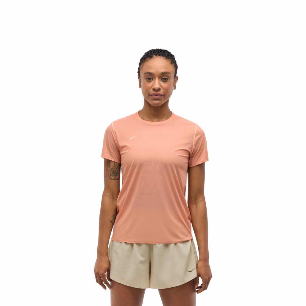 Hoka T-paidat Airolite Run Short Sleeve T-shirt Women's Treeline Outdoors