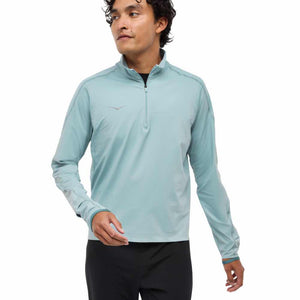 Hoka Pitkähihaiset paidat Glidetech Quarter Zip Men's Treeline Outdoors