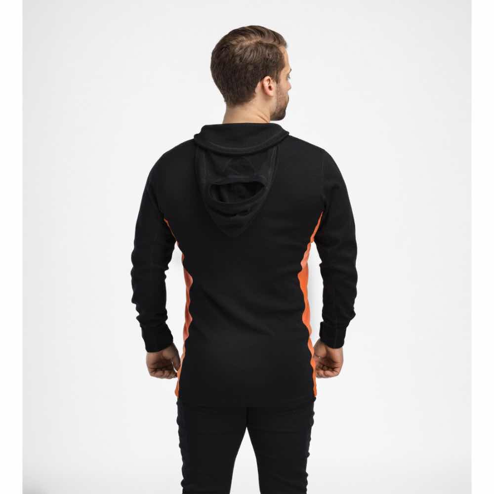 Aclima Hupparit WarmWool Hoodsweater w/Zip Men's Treeline Outdoors