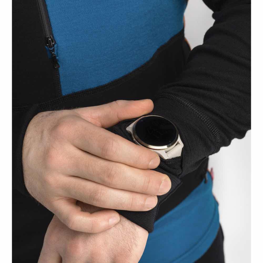 Aclima Hupparit WarmWool Hoodsweater w/Zip Men's Treeline Outdoors