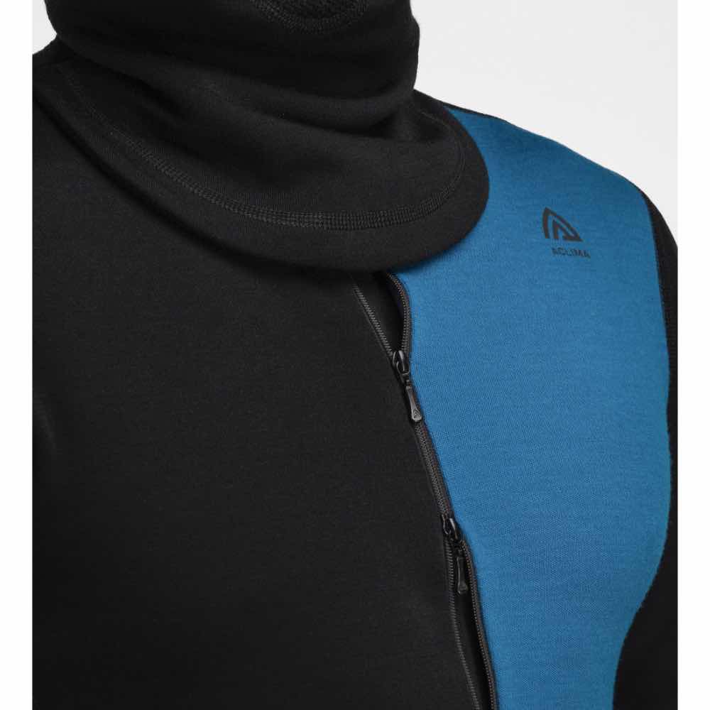 Aclima Hupparit WarmWool Hoodsweater w/Zip Men's Treeline Outdoors