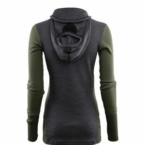Aclima Hupparit WW Hood Sweater w/Zip Women Treeline Outdoors