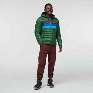 Cotopaxi Untuvatakit Fuego Hooded Down Jacket Men's Treeline Outdoors