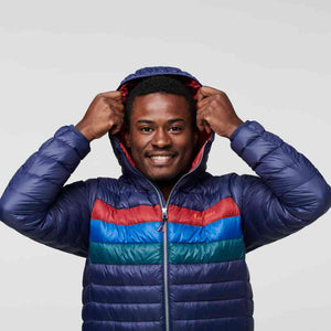 Cotopaxi Untuvatakit Fuego Hooded Down Jacket Men's Treeline Outdoors