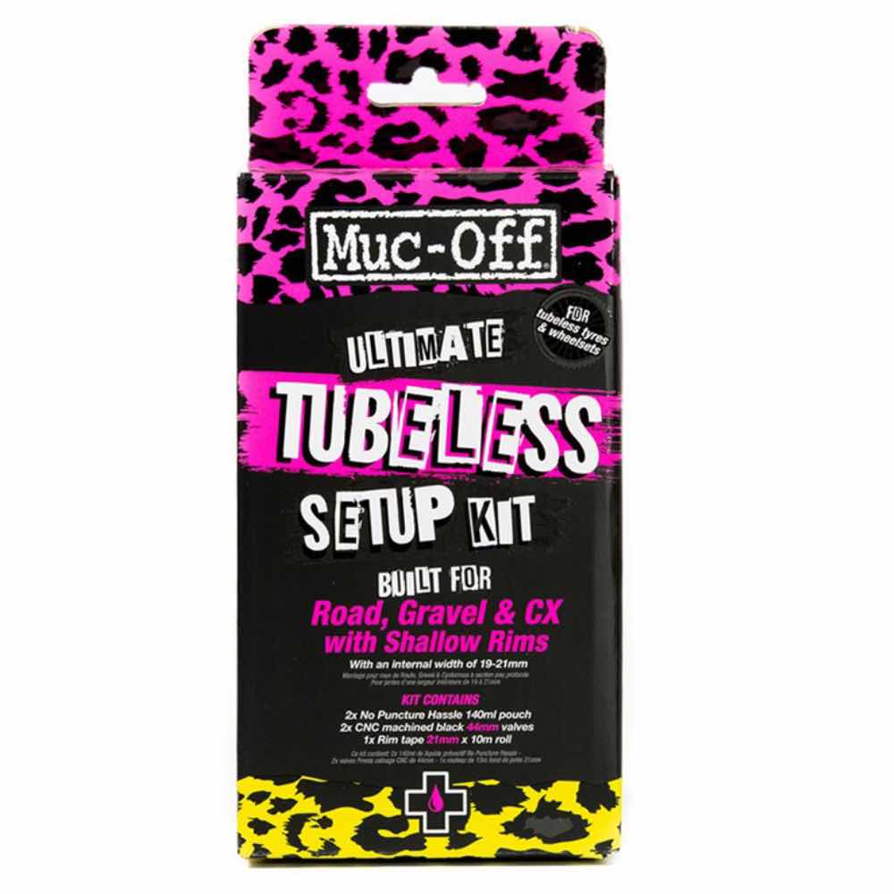 Muc-Off Tubeless tarvikkeet Ultimate Tubeless kit - Road 44 mm Treeline Outdoors