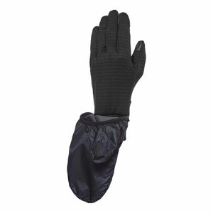 Black Diamond Käsineet Wind Hood Gridtech Gloves Treeline Outdoors