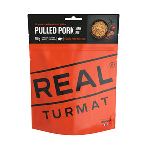 Real Turmat Retkiruoat Pulled Pork with Rice (G, L) Treeline Outdoors