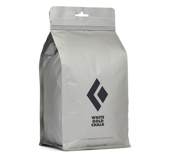 Black Diamond Magnesium Loose White Gold Chalk 300g Treeline Outdoors
