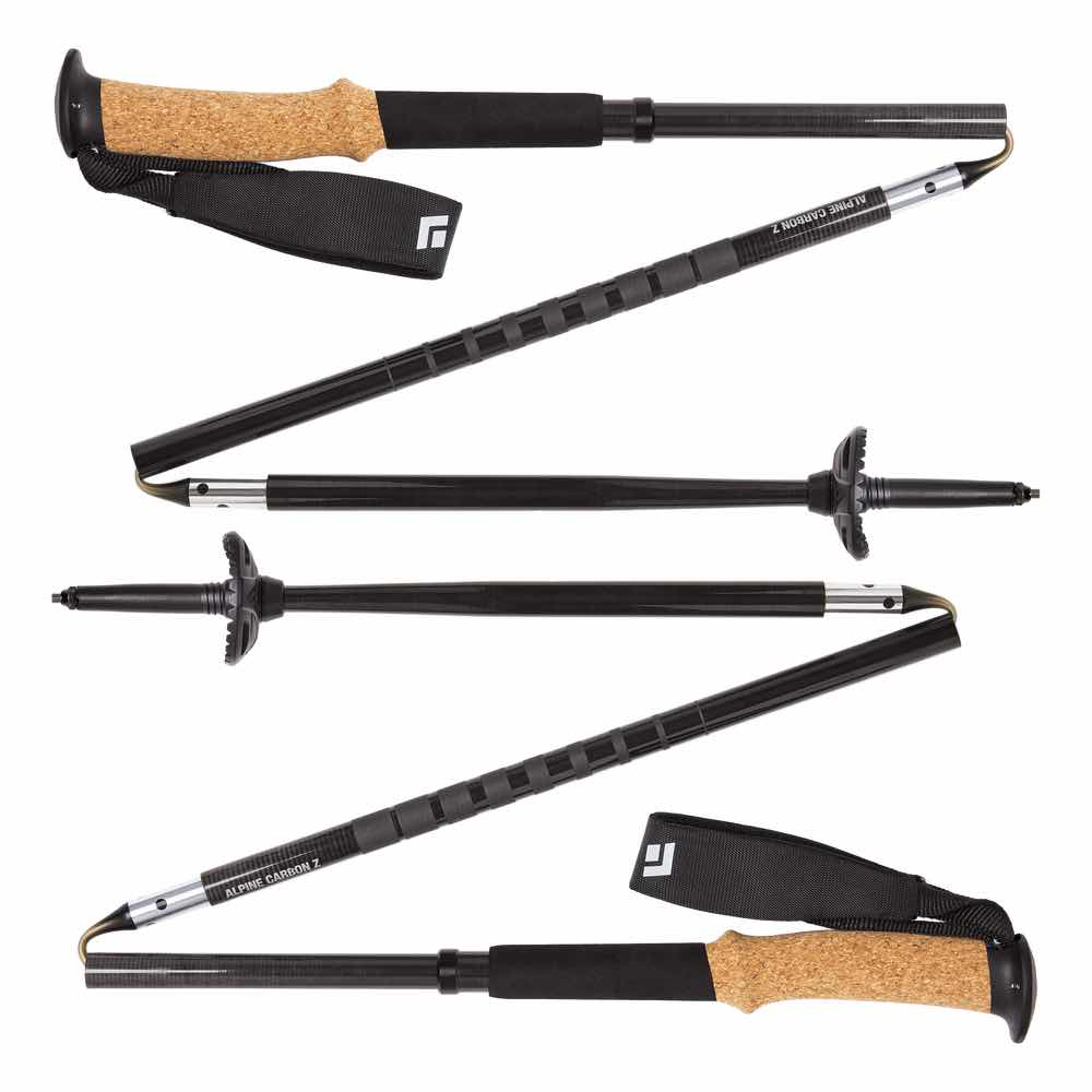 Black Diamond Vaellussauvat ja polkujuoksusauvat Alpine Carbon Z Treeline Outdoors