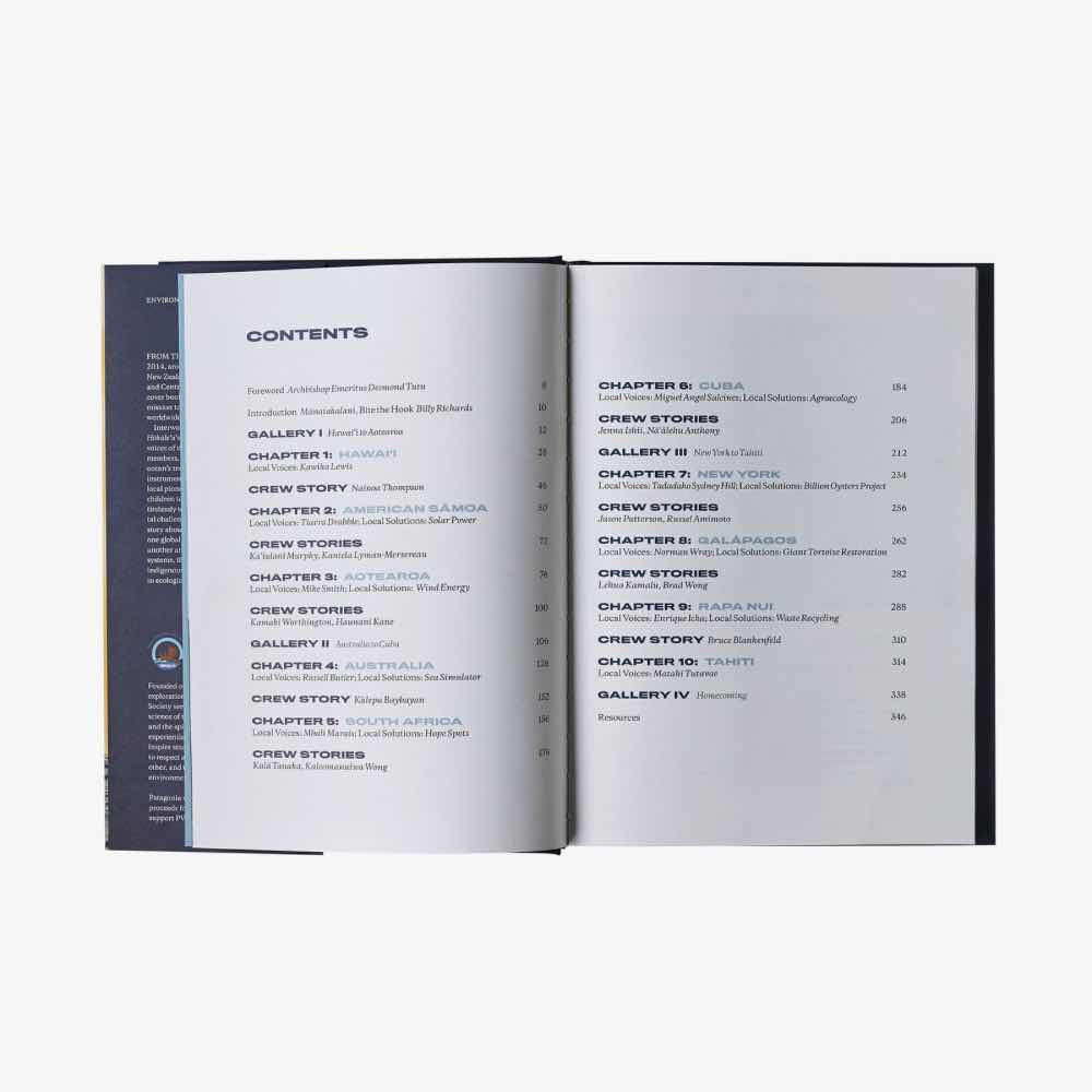 Patagonia Kirjat Patagonia Malama Honua: Hokule’a – A Voyage of Hope by Jennifer Allen, with photographs by John Bilderback Treeline Outdoors