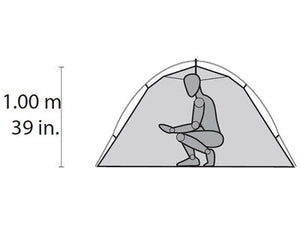 MSR Kupoliteltat Hubba Hubba NX Tent Treeline Outdoors