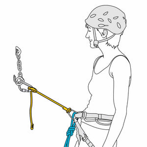 Petzl Liitosköydet Connect Adjust I-liitosköysi Treeline Outdoors