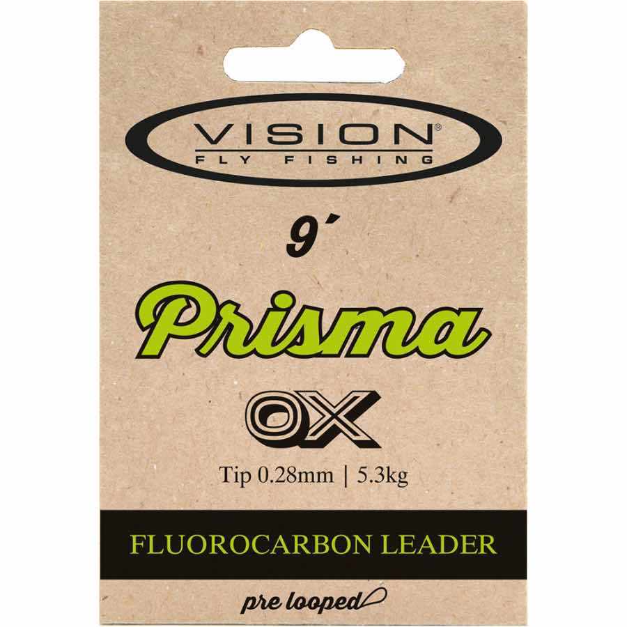 Vision Siimat Prisma Fluoro Carbon Leader 9' Treeline Outdoors