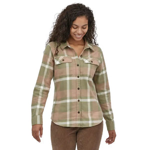 Patagonia Kauluspaidat Long-Sleeved Organic Cotton Midweight Fjord Flannel Shirt Women's Treeline Outdoors