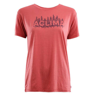 Aclima T-paidat LW Classic Tee Woodprint W Treeline Outdoors