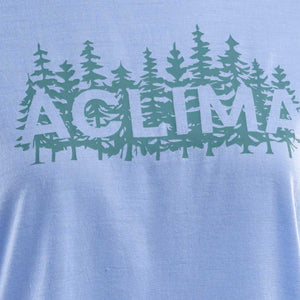 Aclima T-paidat LW Classic Tee Woodprint W Treeline Outdoors