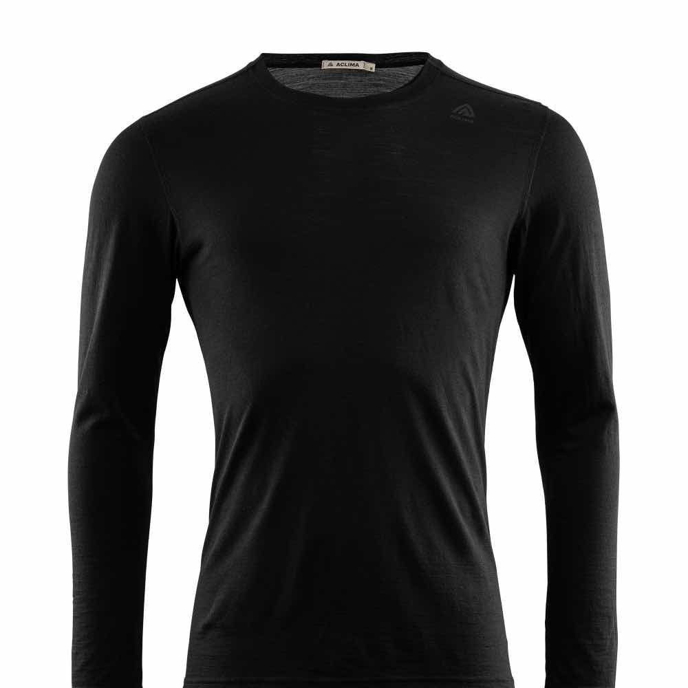 Aclima Pitkähihaiset paidat LightWool Undershirt Long Sleeve Men's Treeline Outdoors