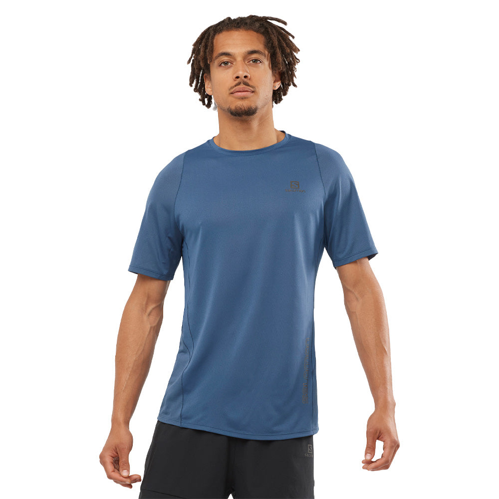 Salomon T-paidat Sense Aero SS Tee M Treeline Outdoors