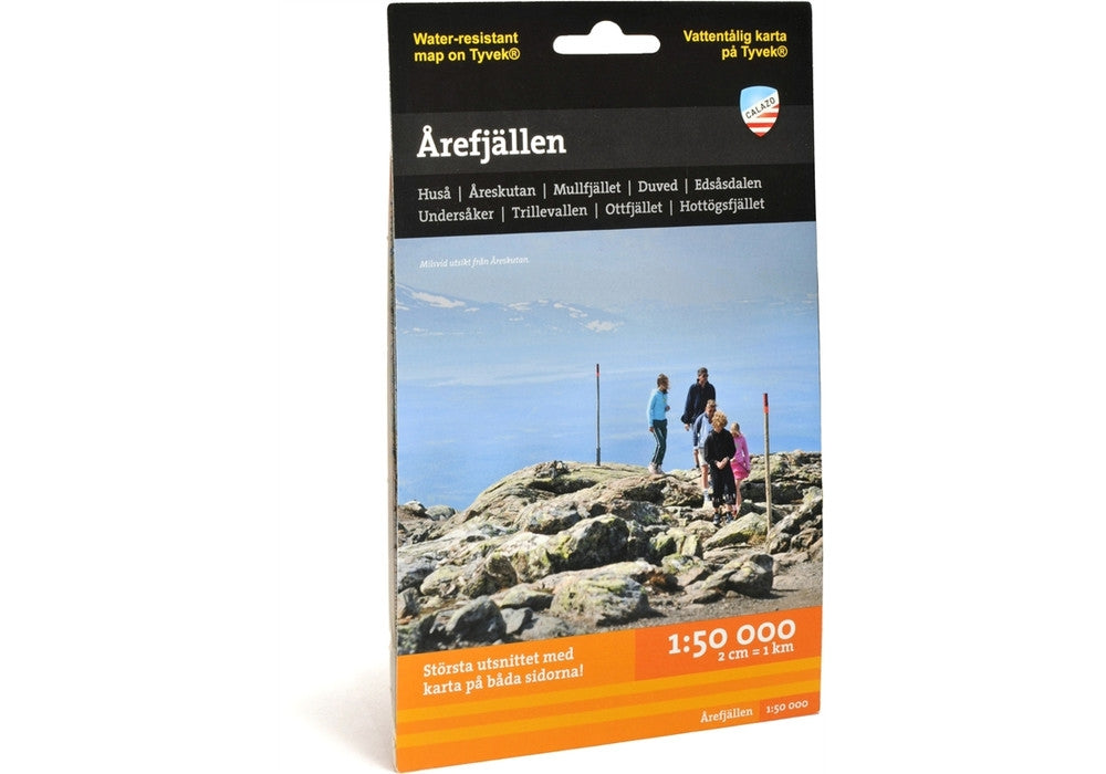 Calazo Kartat Årefjällen Treeline Outdoors