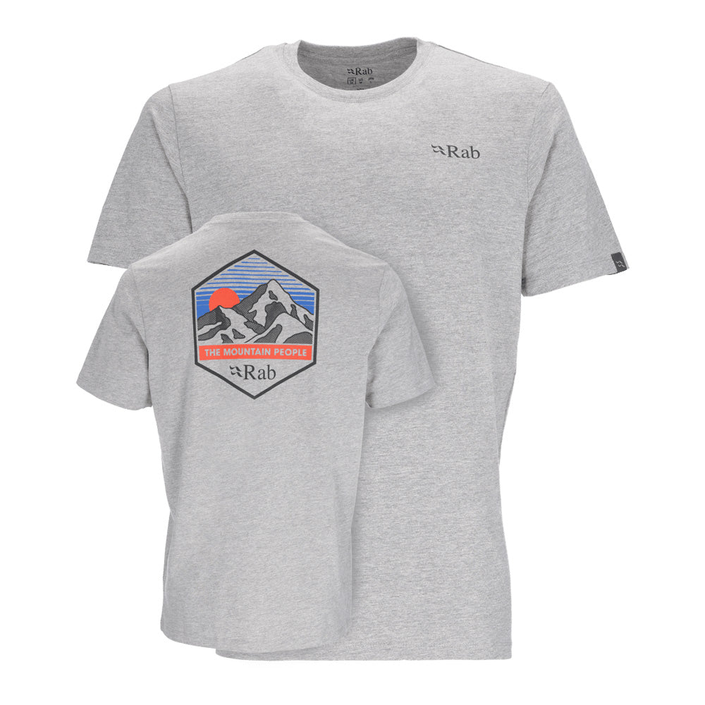 Rab T-paidat Stance Mountain Peak Tee Men's Treeline Outdoors