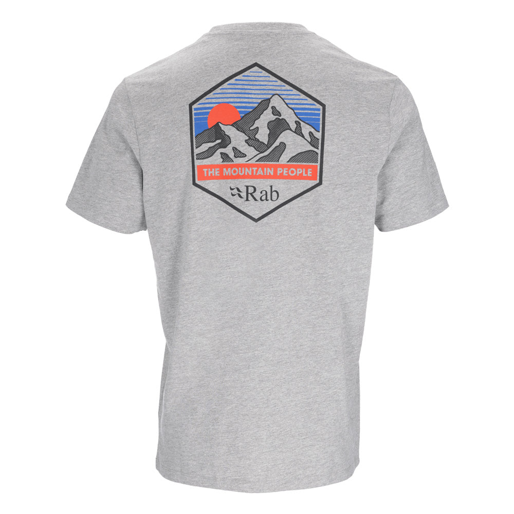 Rab T-paidat Stance Mountain Peak Tee Men's Treeline Outdoors