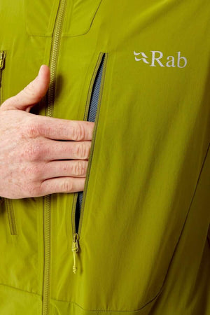 Rab Softshell-takit Borealis Jacket Men's Treeline Outdoors