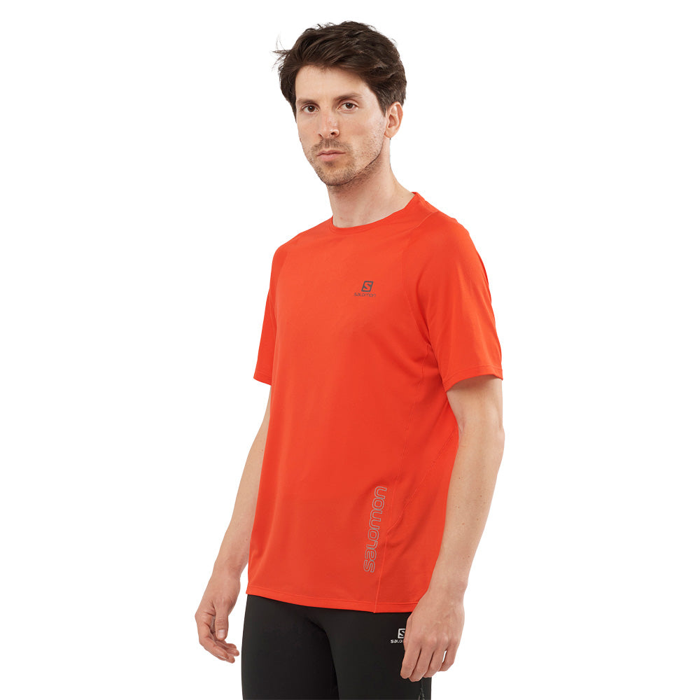 Salomon T-paidat Sense Aero SS Tee M Treeline Outdoors