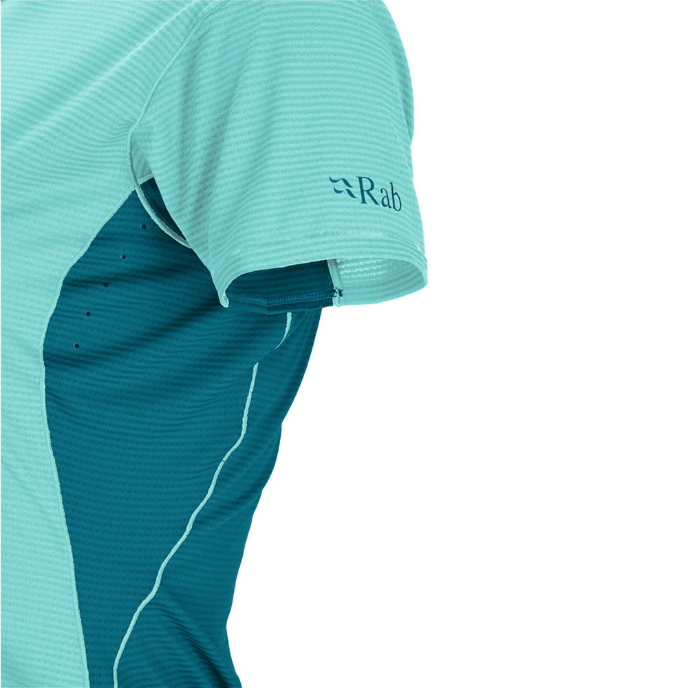 Rab T-paidat Sonic Ultra Tee Women's Treeline Outdoors