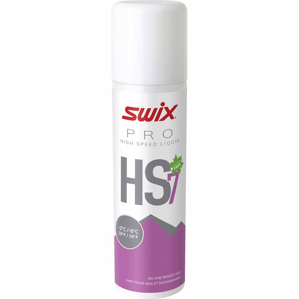 Swix Suksivoiteet HS7 Liq. Violet, -2°C/-8°C, 125ml Treeline Outdoors