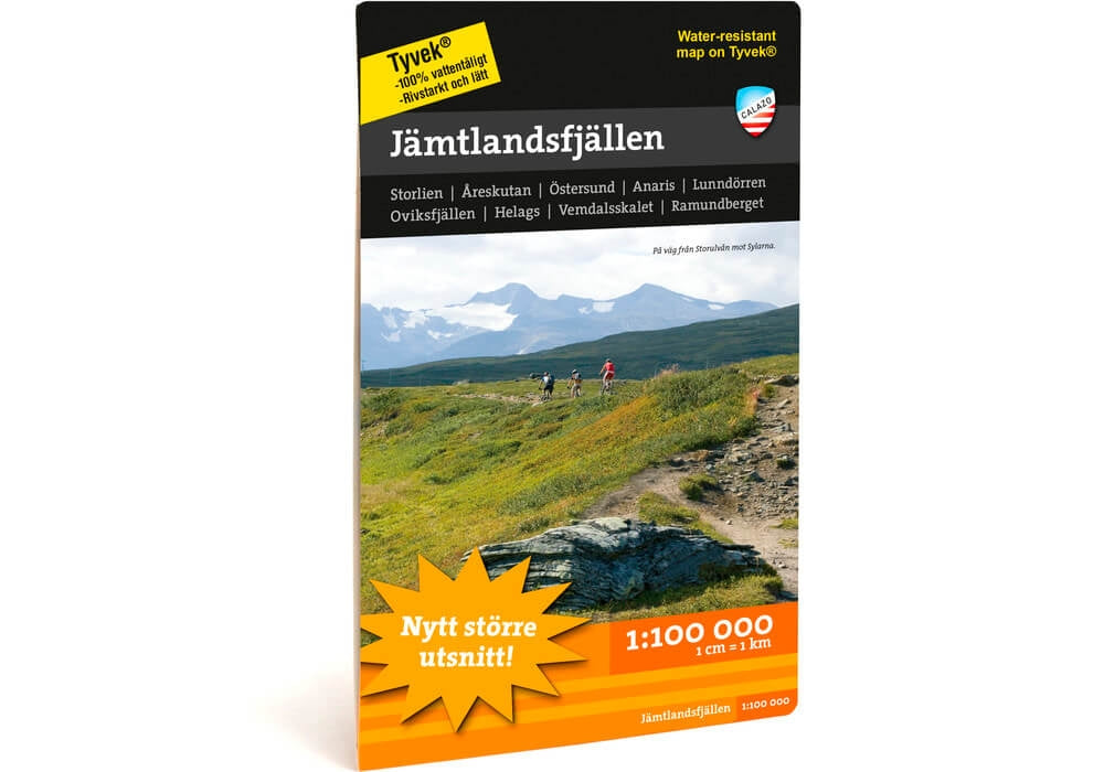 Calazo Kartat Jämtlandsfjällen Treeline Outdoors