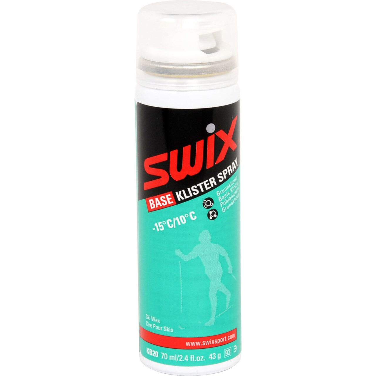 Swix Suksivoiteet KB20C Base klister spray, 70ml Treeline Outdoors