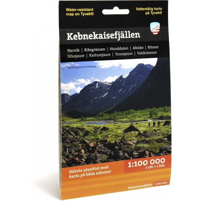 Calazo Kartat Kebnekaisefjällen Treeline Outdoors