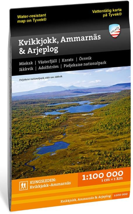 Calazo Kartat Kvikkjokk Ammarnäs Arjeplog Treeline Outdoors