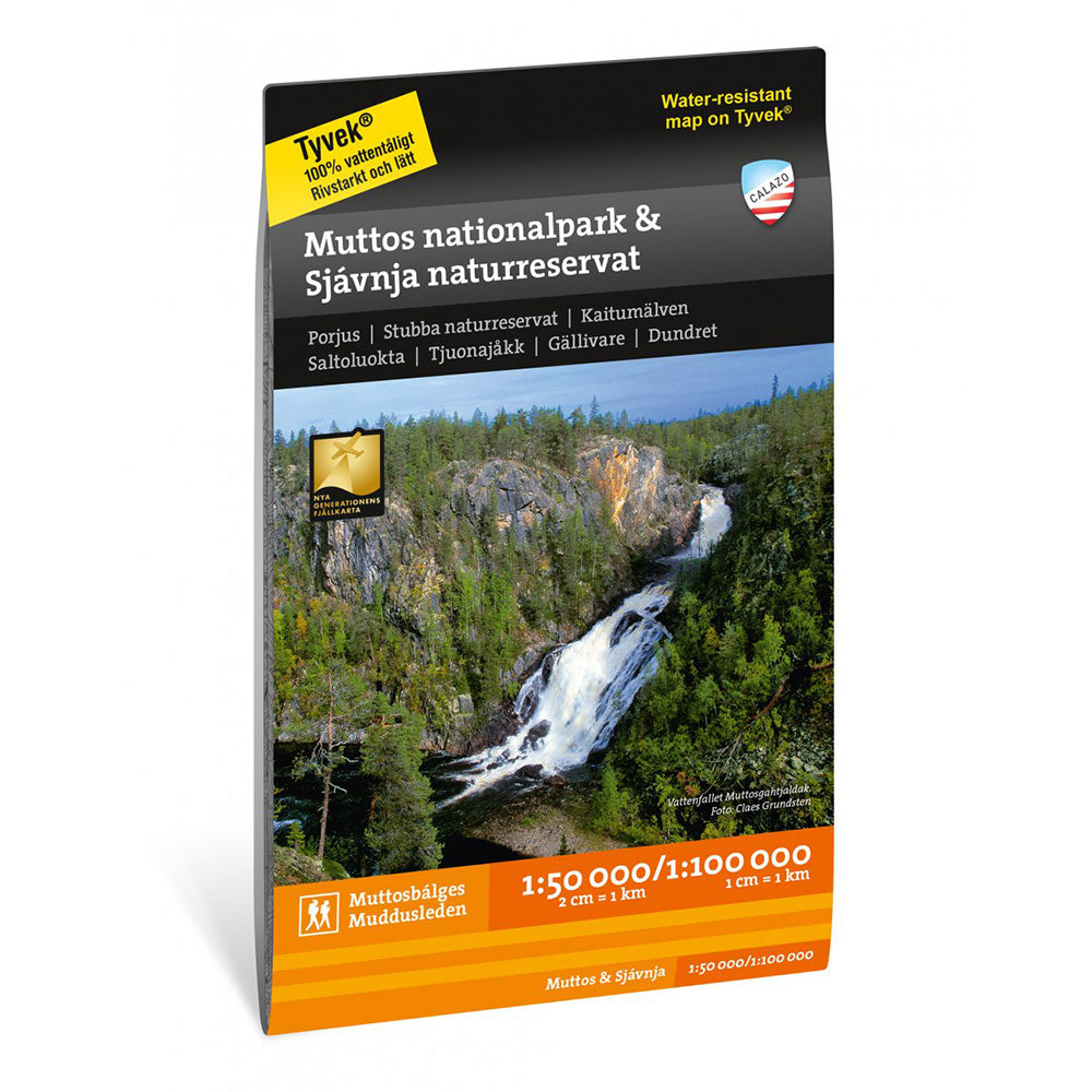 Calazo Kartat Muttos nationalpark & Sjávnja naturreservat Treeline Outdoors