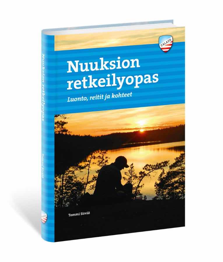 Calazo Kirjat Nuuksion retkeilyopas - Luonto, reitit ja kohteet Treeline Outdoors
