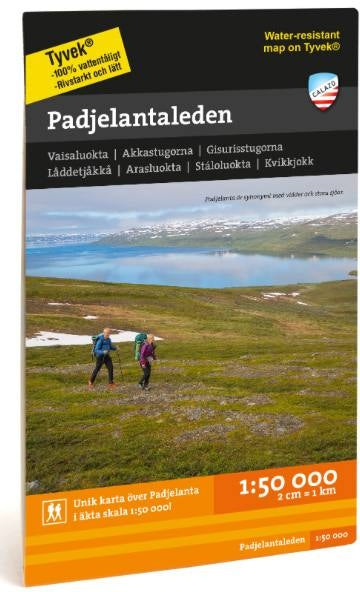 Calazo Kartat Padjelantaleden Treeline Outdoors