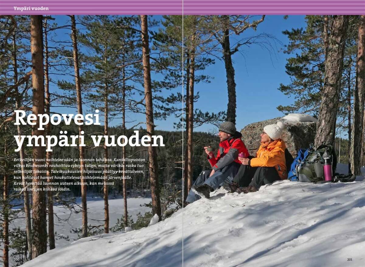 Calazo Kartat Repoveden retkeilyopas Treeline Outdoors