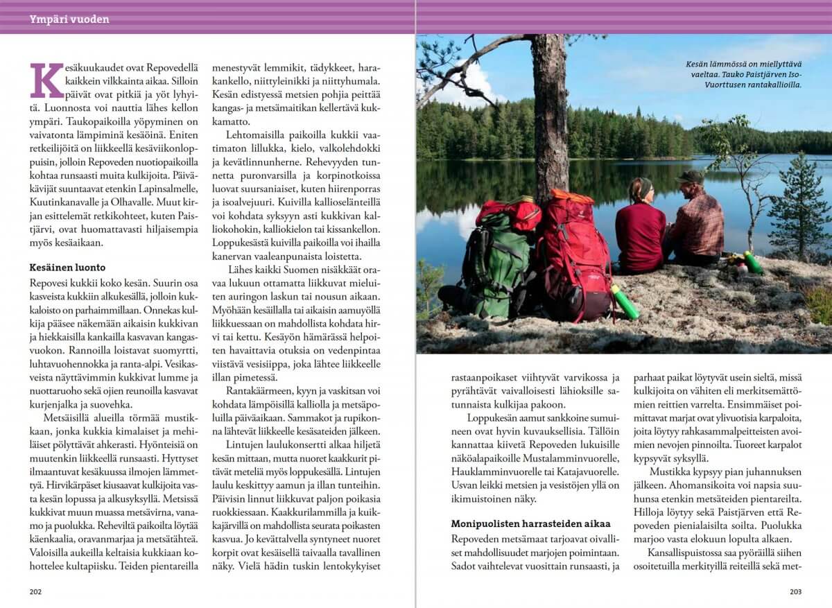 Calazo Kartat Repoveden retkeilyopas Treeline Outdoors